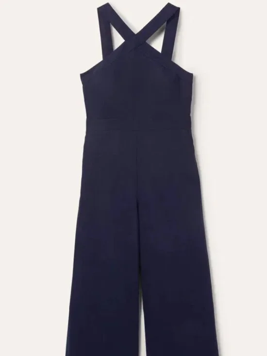 Boden | Cross Over Linen Jumpsuit | Used Once - Picture 2 of 5